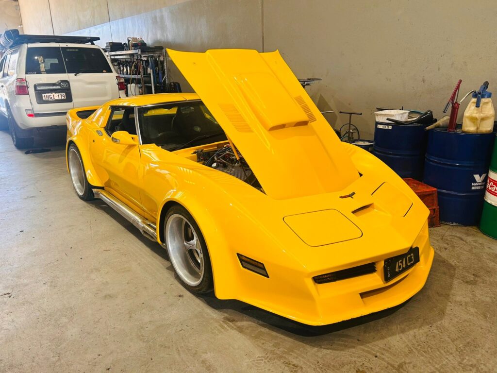Big Block 1972 Corvette Hood Up