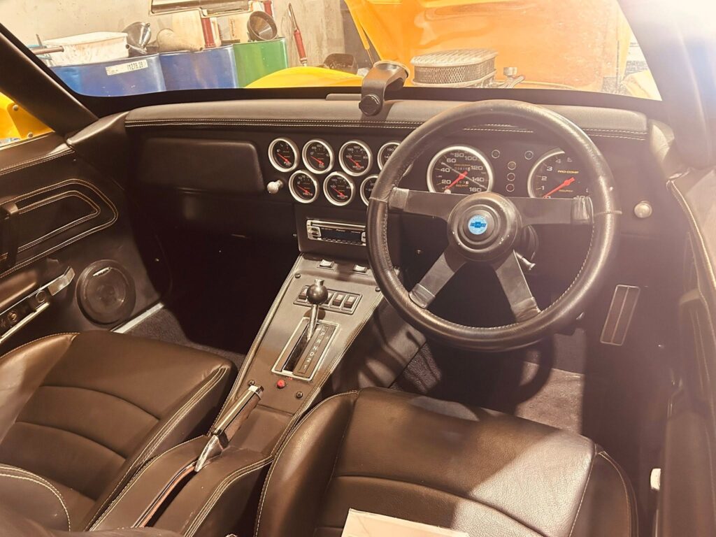 Big Block 1972 Corvette Drivers View