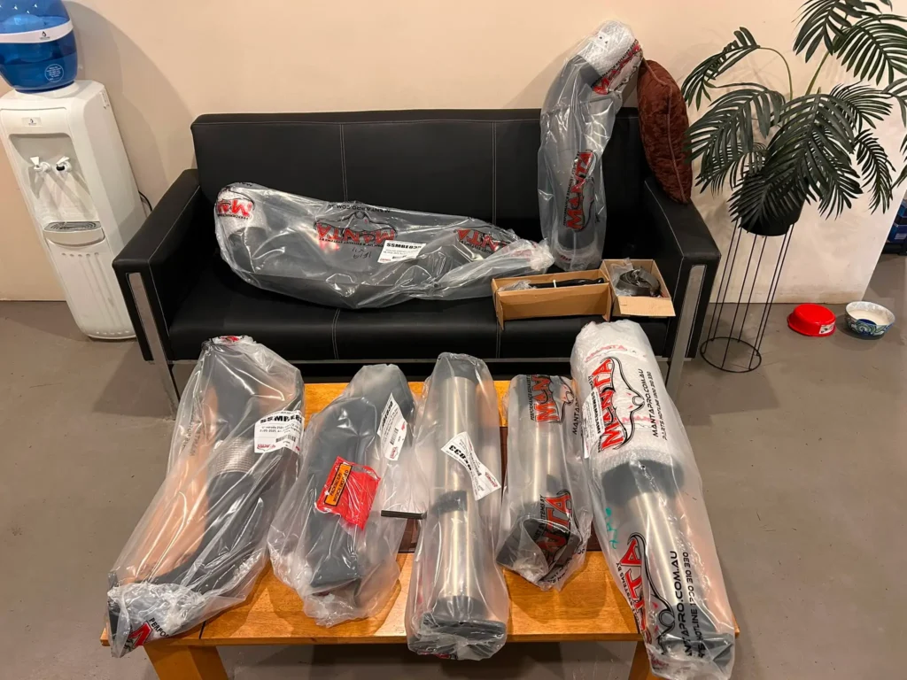 Manta Silverado 2500 2020-2025 Exhaust system wrapped