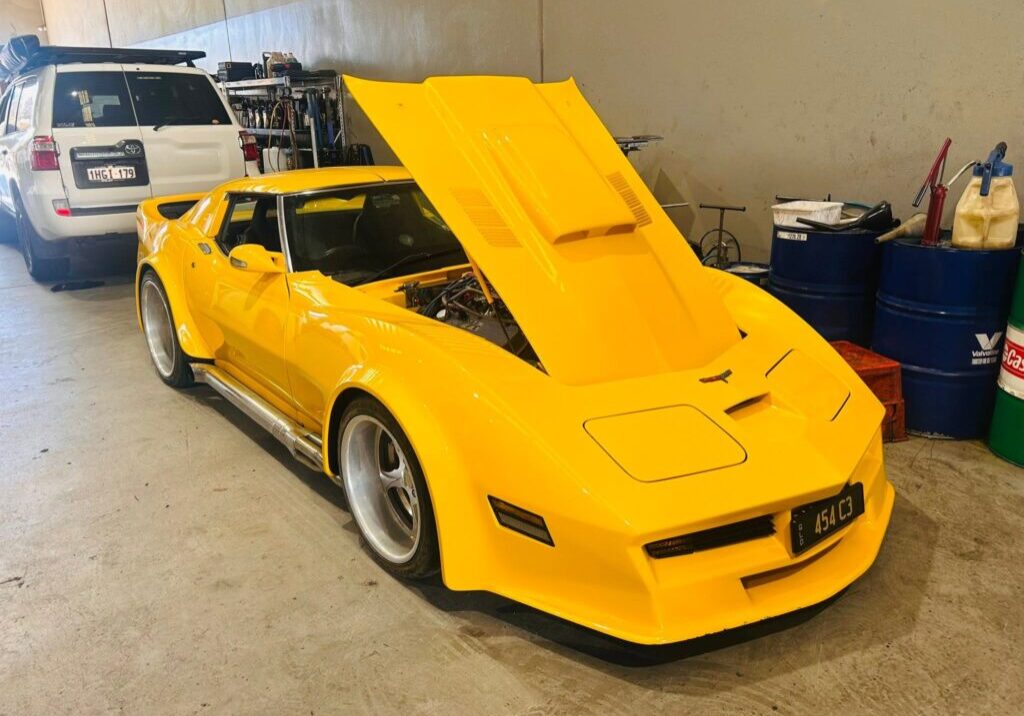 Big Block 1972 Corvette Hood Up