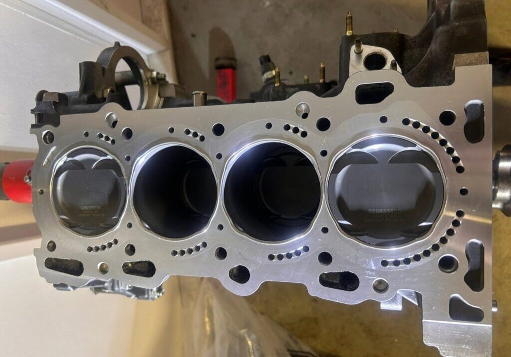 Toyota 2ZZ closed deck block conversion 03